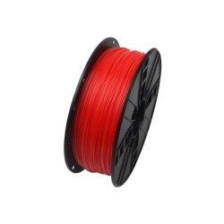 GEMBIRD filament PLA, 1,75 mm, 1 kg, fluorescenčná, červená