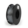 GEMBIRD filament PLA PLUS, 1,75 mm, 1 kg, strieborná