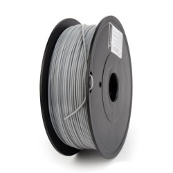 GEMBIRD filament PLA PLUS, 1,75 mm, 1 kg, sivá