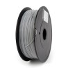GEMBIRD filament PLA PLUS, 1,75 mm, 1 kg, sivá