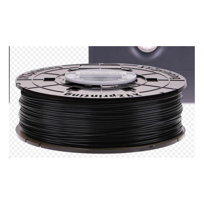 XYZ 600 gramů, Black PLA Tough Filament Cartridge pro da Vinci Nano, Mini, Junior, Super, Color