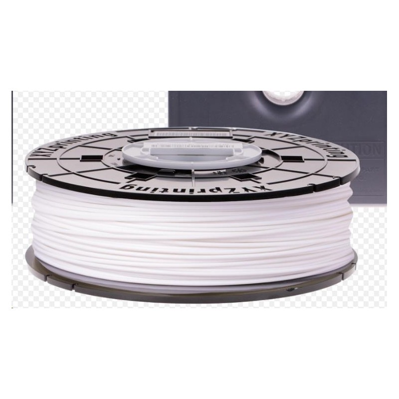 XYZ 600 gramů, White PLA Tough Filament Cartridge pro da Vinci Nano, Mini, Junior, Super, Color