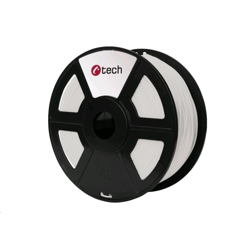 C-TECH filament PETG, 1,75 mm, 1 kg, prírodná