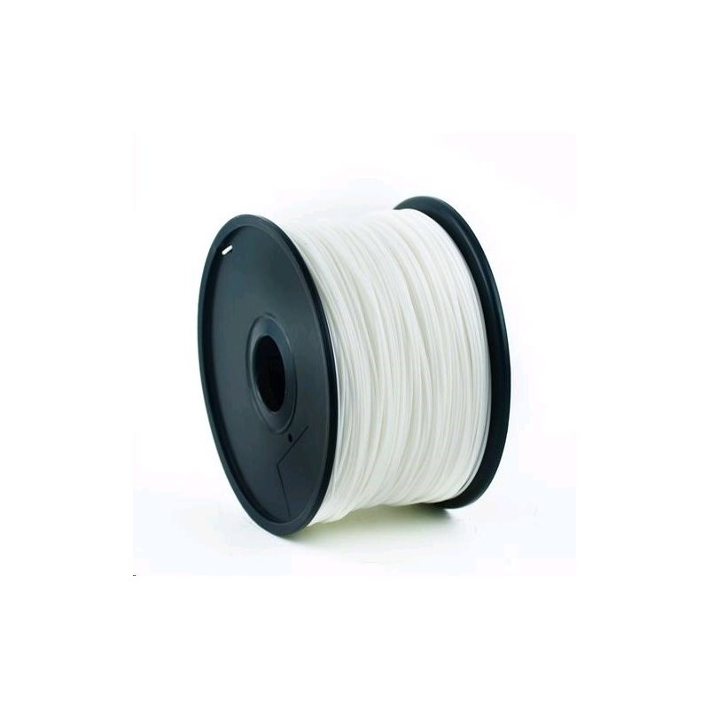 GEMBIRD filament ABS, 1,75 mm, 1 kg, biela