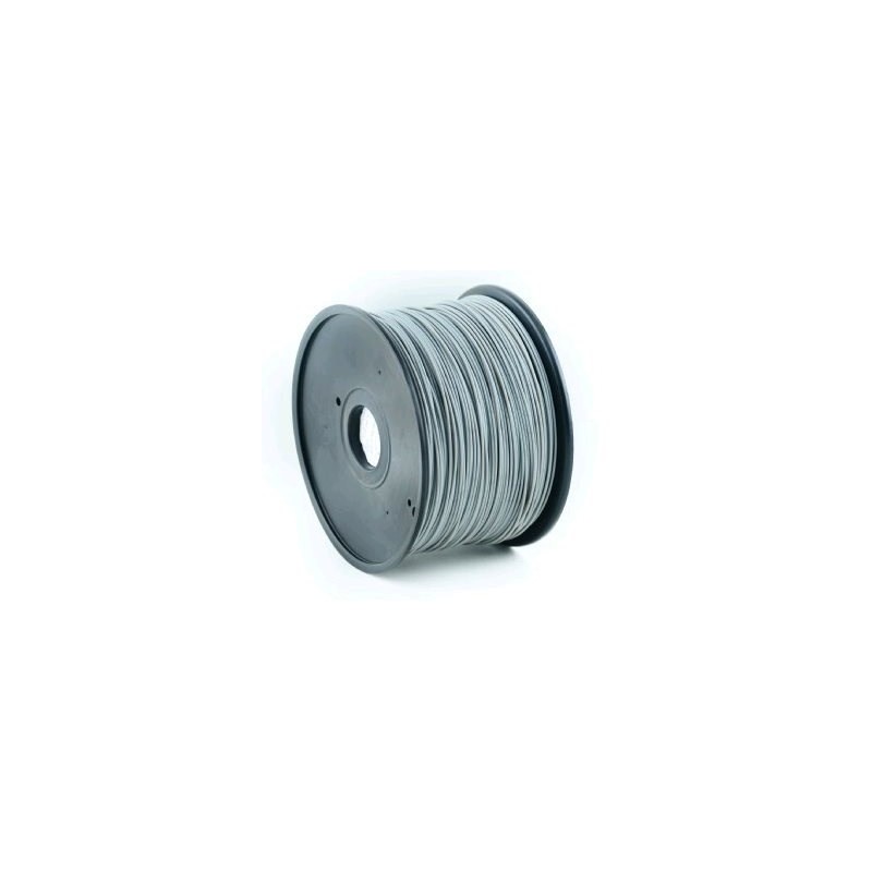 GEMBIRD filament ABS, 1,75 mm, 1 kg, sivá