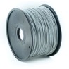 GEMBIRD filament ABS, 1,75 mm, 1 kg, sivá